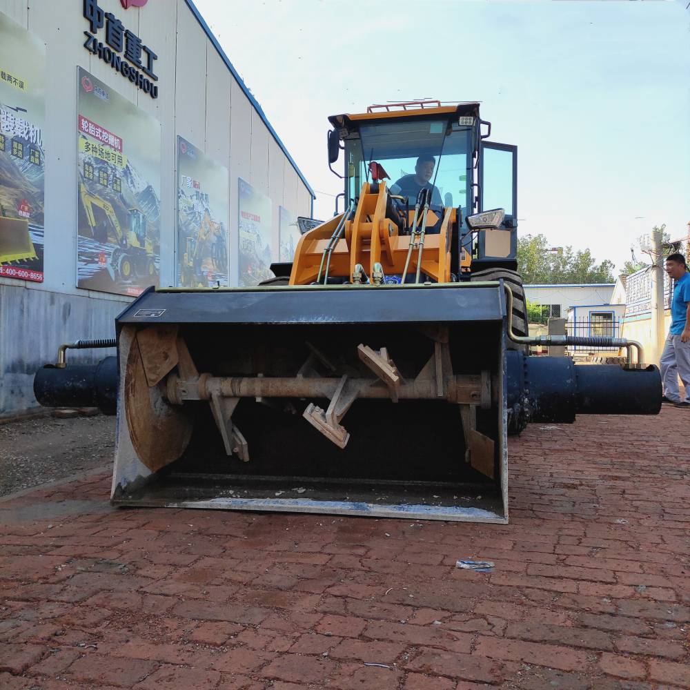新闻:装载机带洗沙斗s装载式推铲搅拌斗价格 葫芦岛