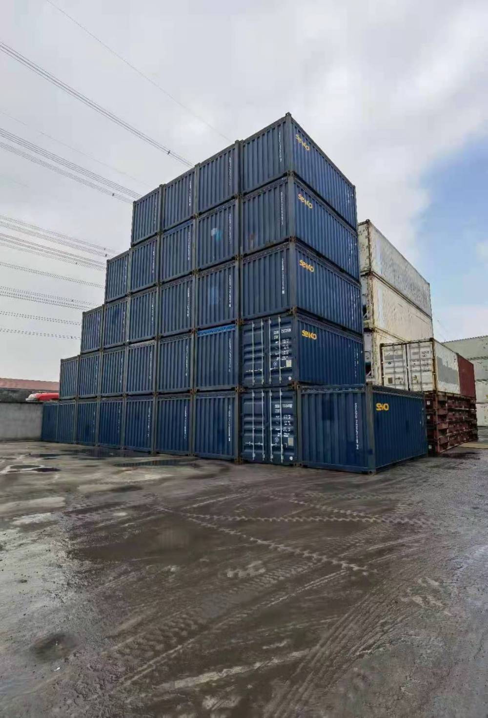 大量出售二手40英尺高箱二手12米集装箱