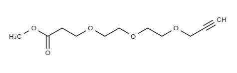 Propargyl-PEG3-methyl ester，2086689-09-8