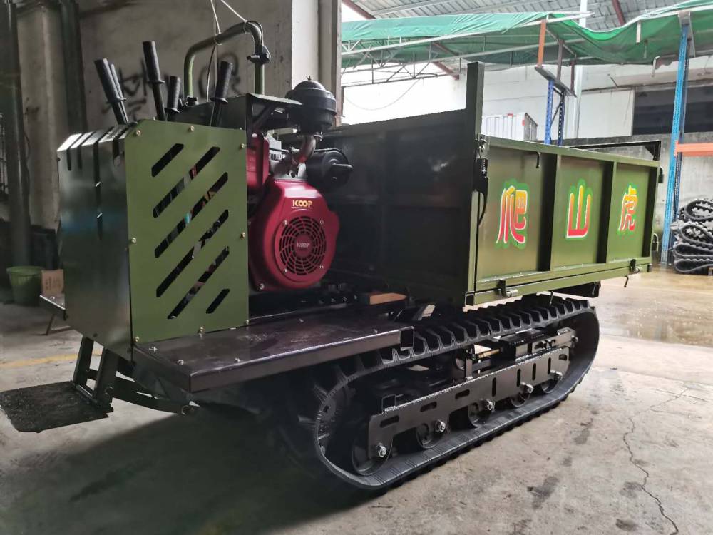 集英履带式运输车农用自卸工程果园山地全地形爬坡爬山虎运输机