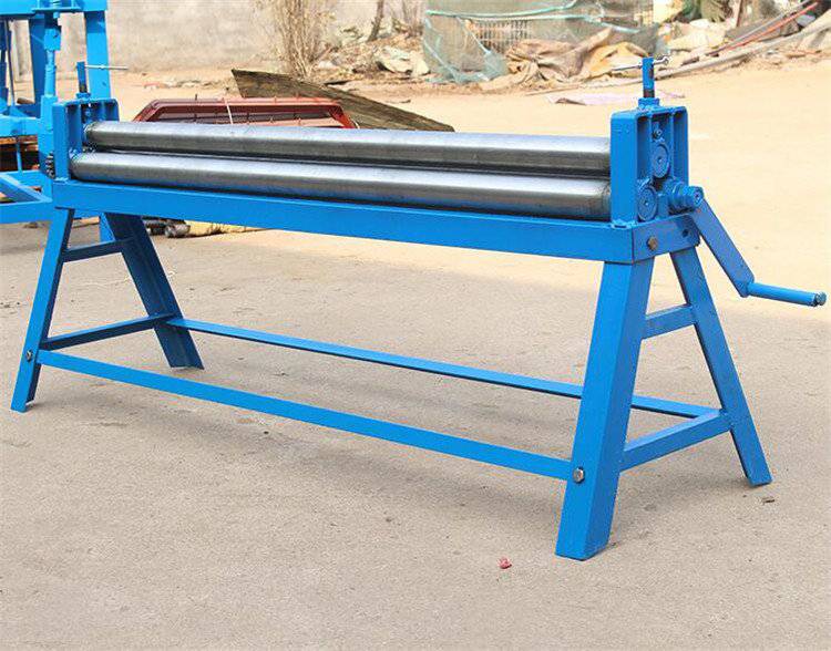 白铁皮管道保温施工设备金龙牌13米手动铁皮压边机手动铝皮卷圆机成套