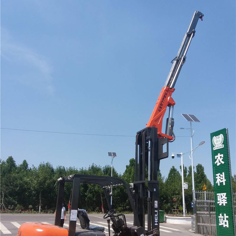 沃驰5吨叉车吊臂叉车尾吊叉吊一体机