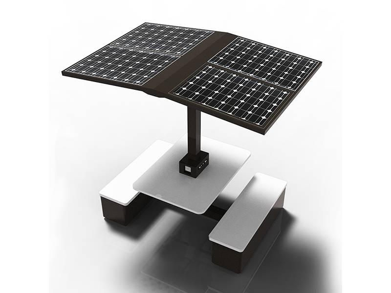 智慧公园太阳能座椅太阳能音乐座椅充电座椅生产wyc1812