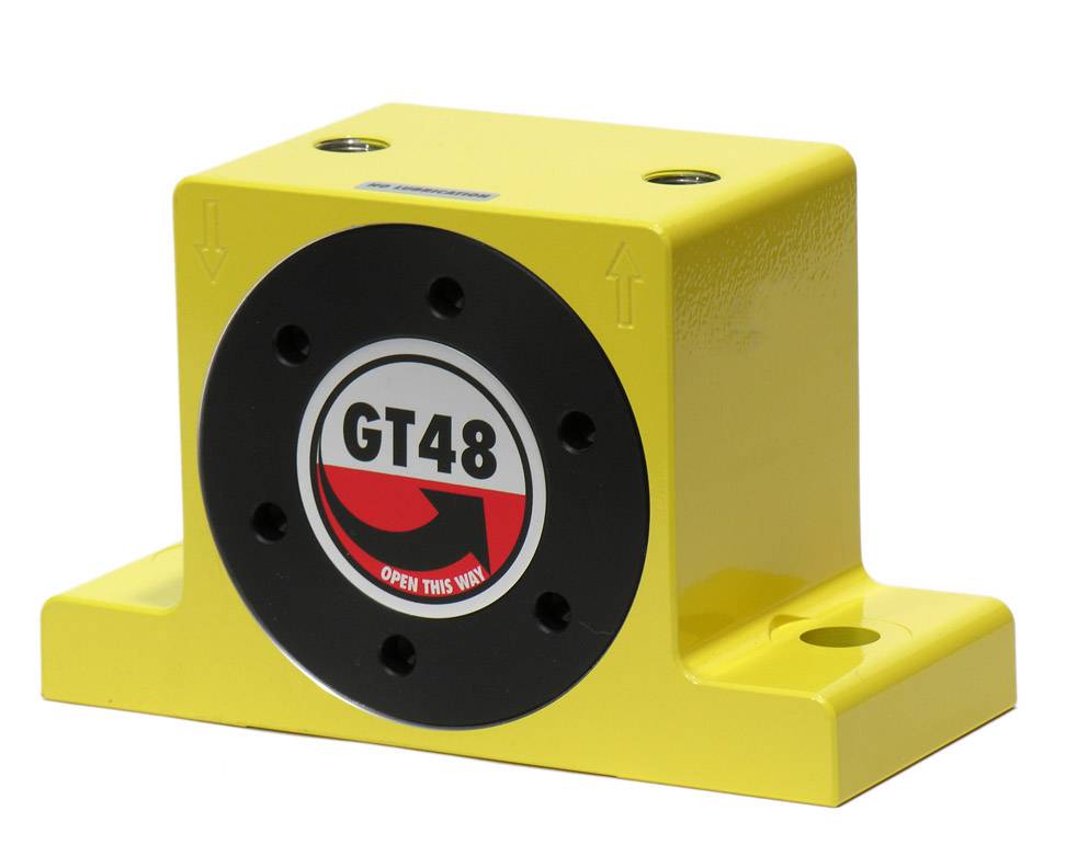 gt系列涡轮气动小型仓壁棘轮风动偏心轮振动器大振动力空气振荡器