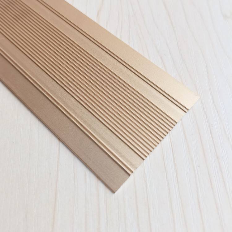 50k金全铝平扣防滑条地板压条装饰条锐辉铝合金收边条