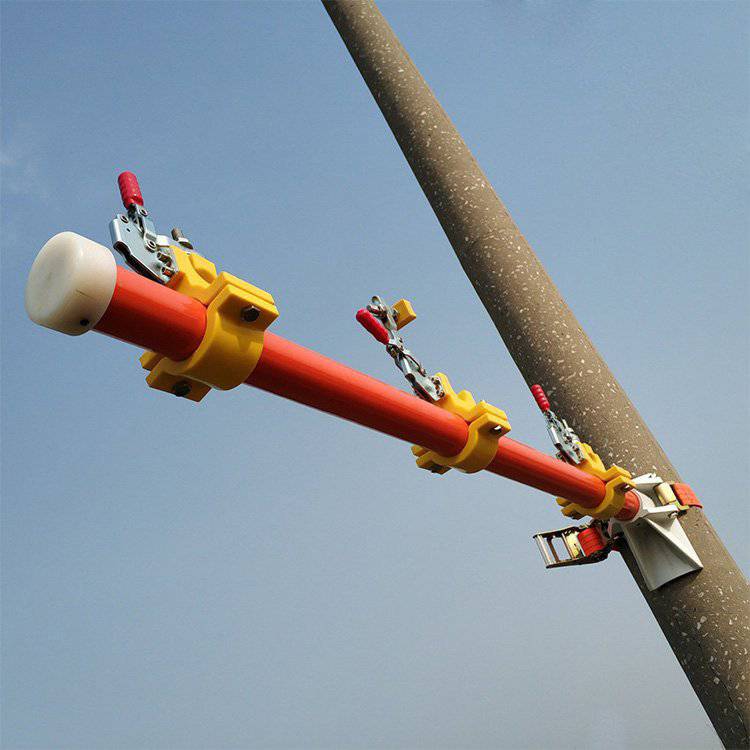 高压电缆绝缘横担旁路线缆固定架临时三相支线杆线路检修电缆支架
