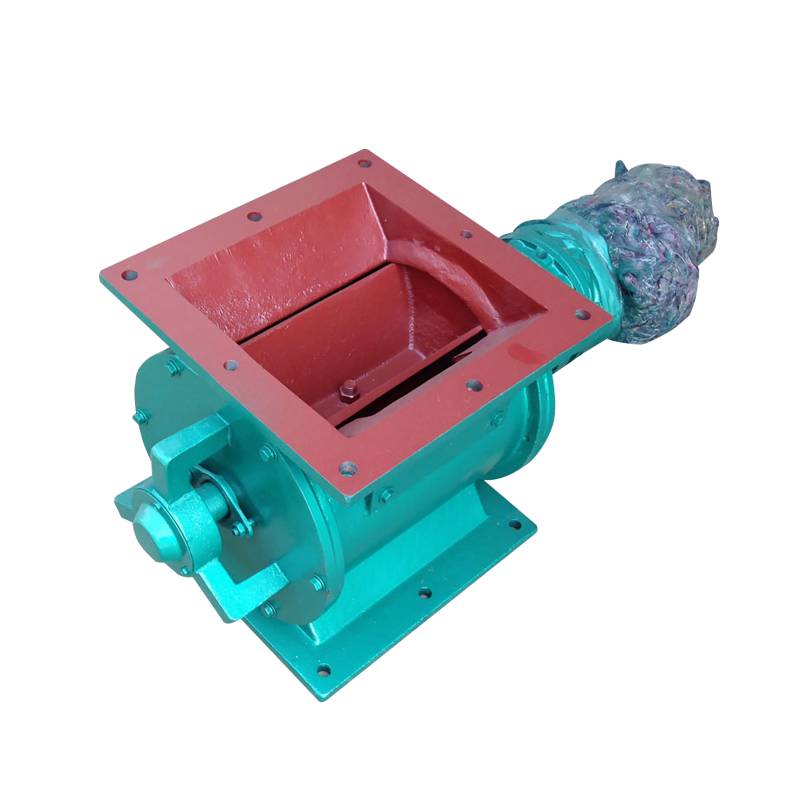 辽宁鞍山圆口防卡型不锈钢关风机dn200卸料器卸料器硕瑞环保图片