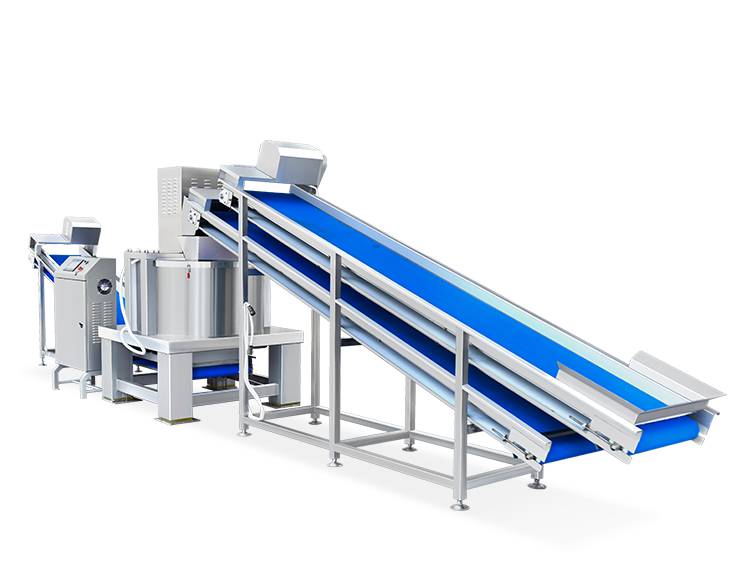 全自动多功能连续式脱水机 蔬菜自动脱水的机器