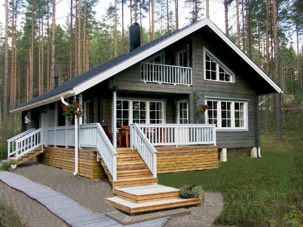 木屋别墅多少钱一平方防腐木小木屋木房子