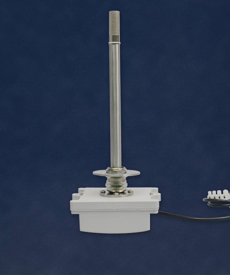 埃韦森风管式温湿度变送器rs485暖通空调回风管道温湿度传感器