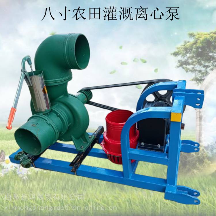 水冷柴油8寸离心泵流量大易操作市政排水泵农田灌溉抽水机