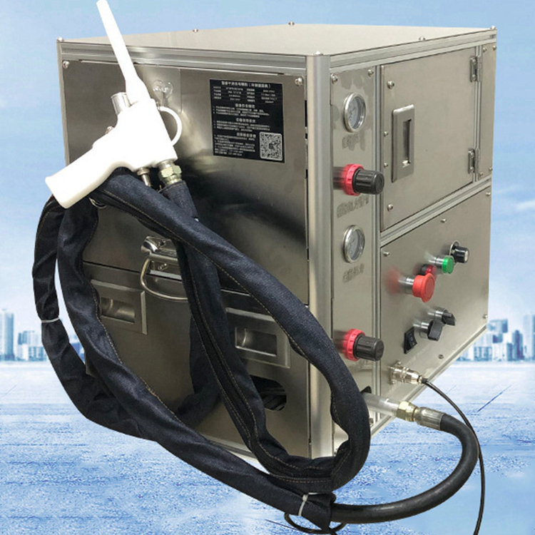 苏州干冰去毛刺机代理厂家胜明sm01干冰清洗去毛刺机全自动去毛刺设备