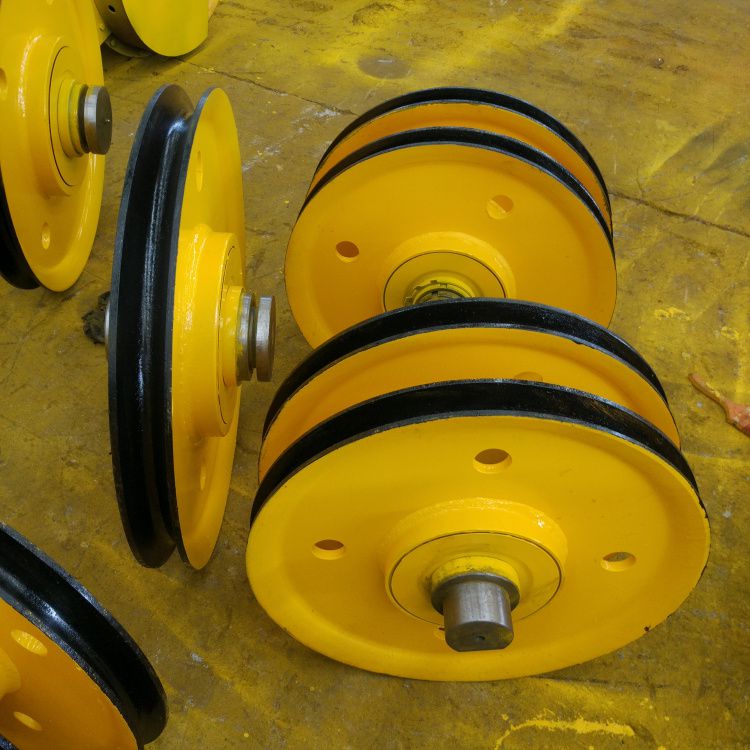 门吊滑轮组动定滑轮锻件焊接轮澳尔新50吨加厚定制