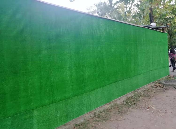 仿真人造草坪草皮户外绿色市政围挡房地产绿化装饰墙面塑料假草皮