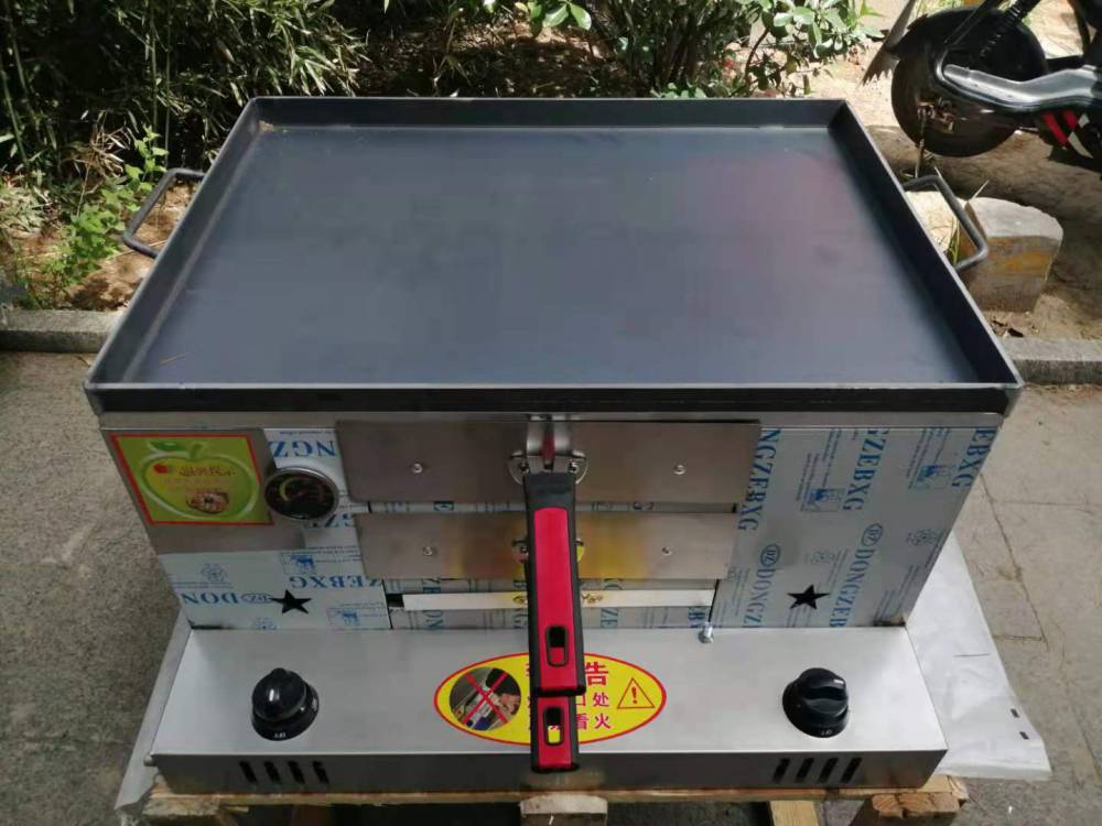 供应三灶两抽屉红外线节能烧饼炉立式燃气款