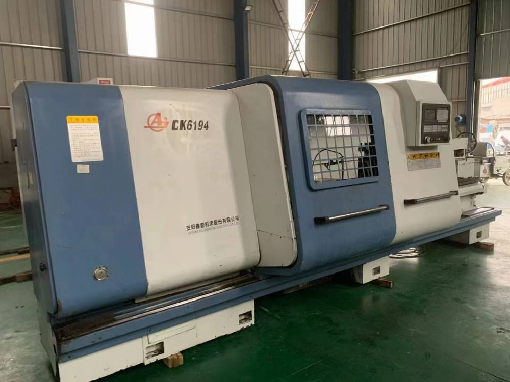 转让二手安阳鑫盛ck6194x3米数控卧式车床二手数控车床