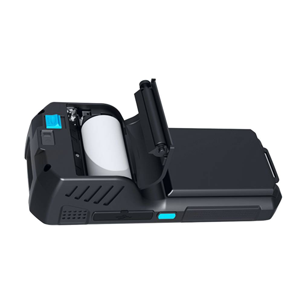 兴通xt8980标签不干胶二维码刷卡pos手持扫码打印一体机