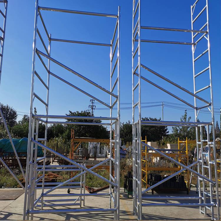 铝合金盘扣脚手架广西综合脚手架发电站维修平台