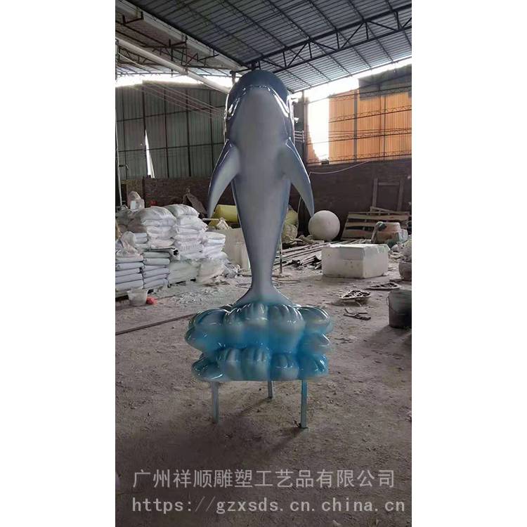 景观卡通动物雕塑 熊猫玻璃钢雕塑 产地货源 祥顺雕塑