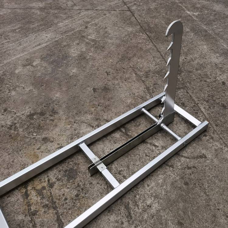 迎啸消防训练tgl4铝合金挂钩梯高空抢险救援逃生梯伸缩式攀高梯