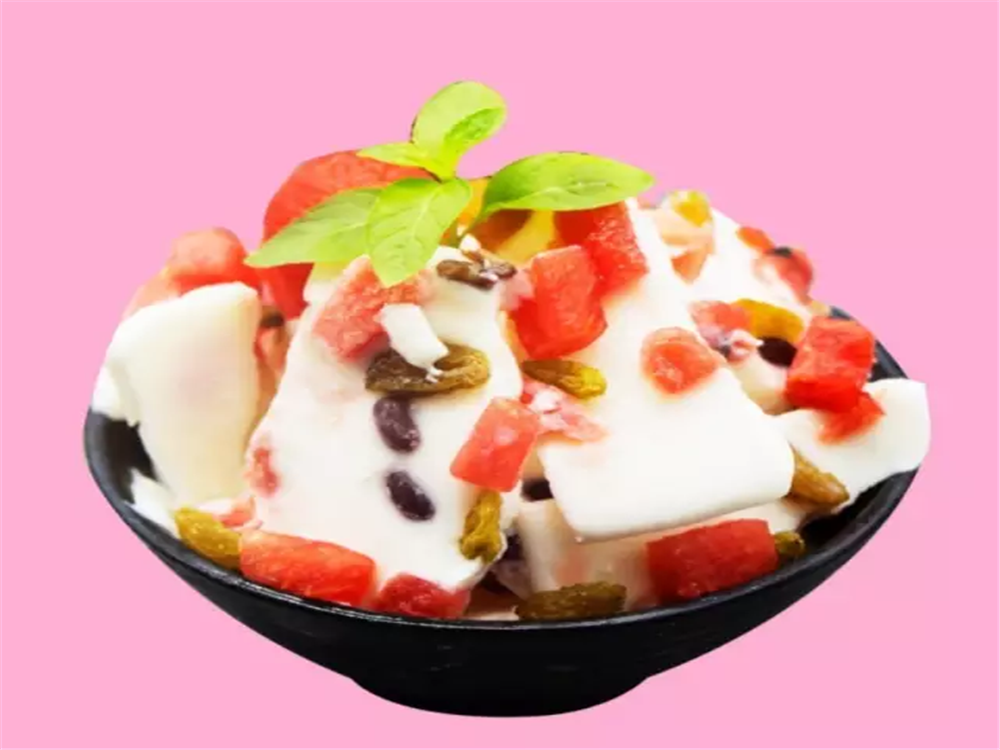 学炒酸奶的制作方法冷饮小吃加盟图片