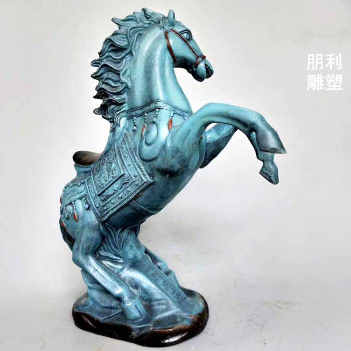 企业铜马雕塑厂家 雕塑雕塑 广场景观铜红马雕塑