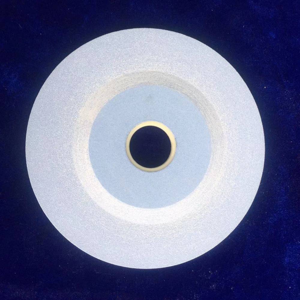 单晶刚玉单面凸砂轮蓝刚玉砂轮sg微晶陶瓷刚玉平面磨砂轮