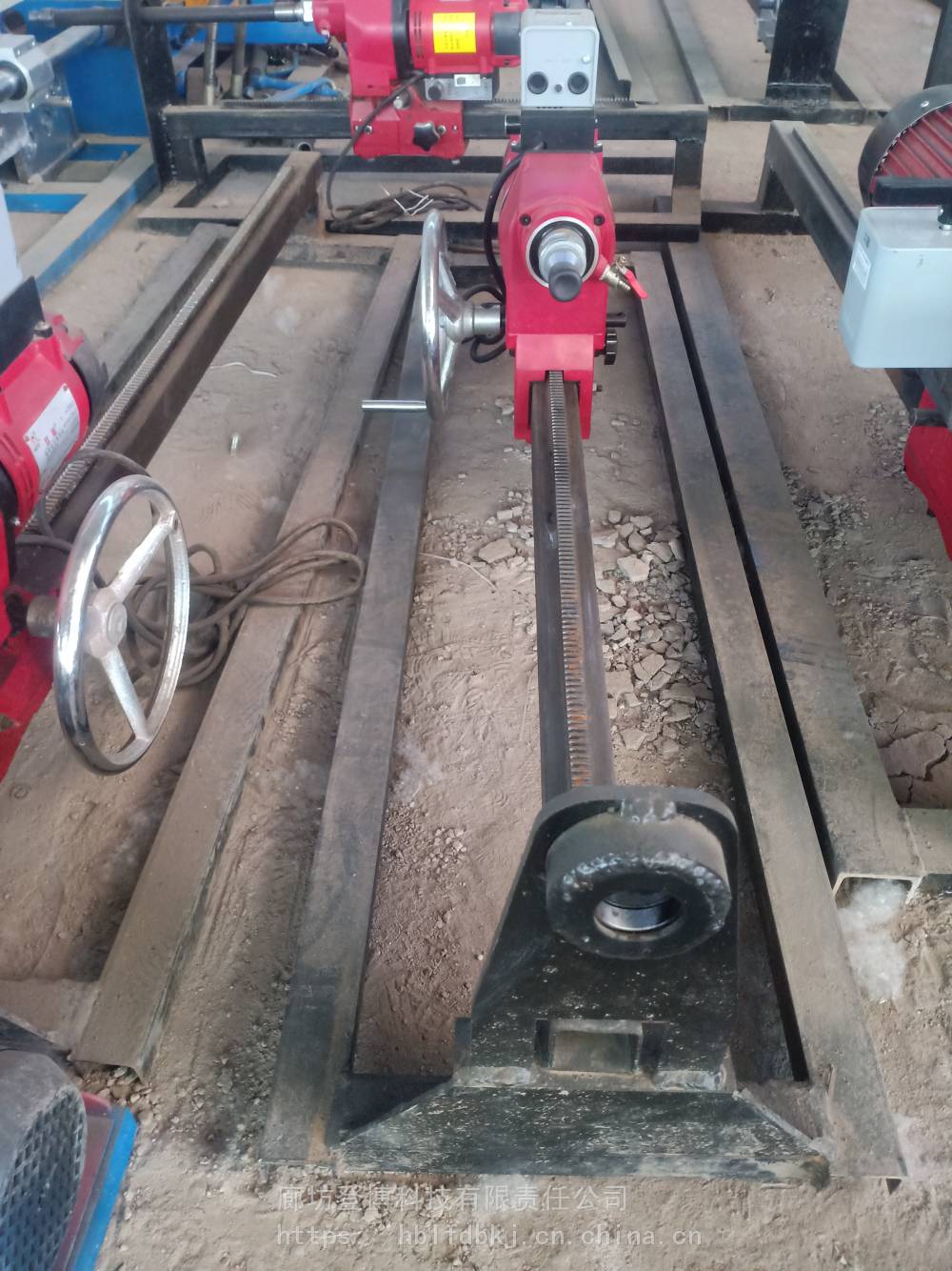 小型水钻顶管机机械液压顶管机水泥管顶管设备液压顶管机地下管道顶管