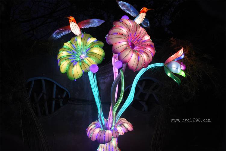 春节灯展制作华亦彩旅游景点彩灯场地装饰布置