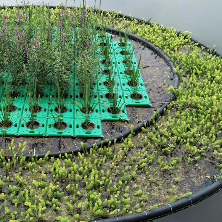 人工生态浮岛施工方式人工生态浮岛厂家批发价格生态浮岛固定方法