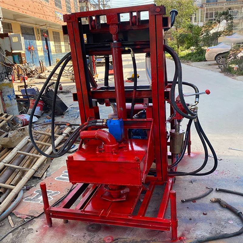 ***1500w电动打井机 小型手持式圆盘钻机 地热泵水井钻机价格 - 推发