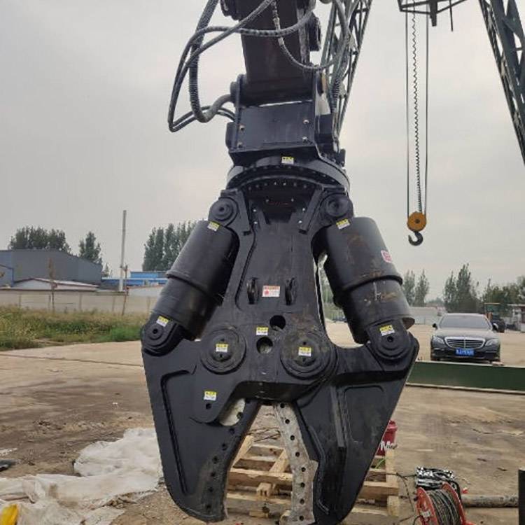 360度旋转鹰嘴剪大力剪剪钢筋双油缸液压剪挖机拆迁液压剪轮挖