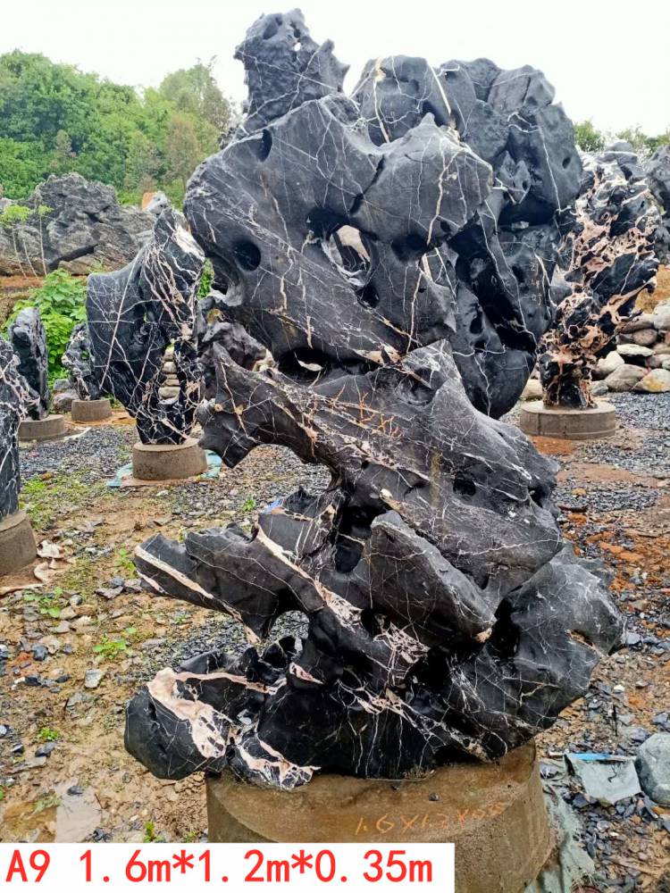 小英石英德英石鱼池石英石图片7