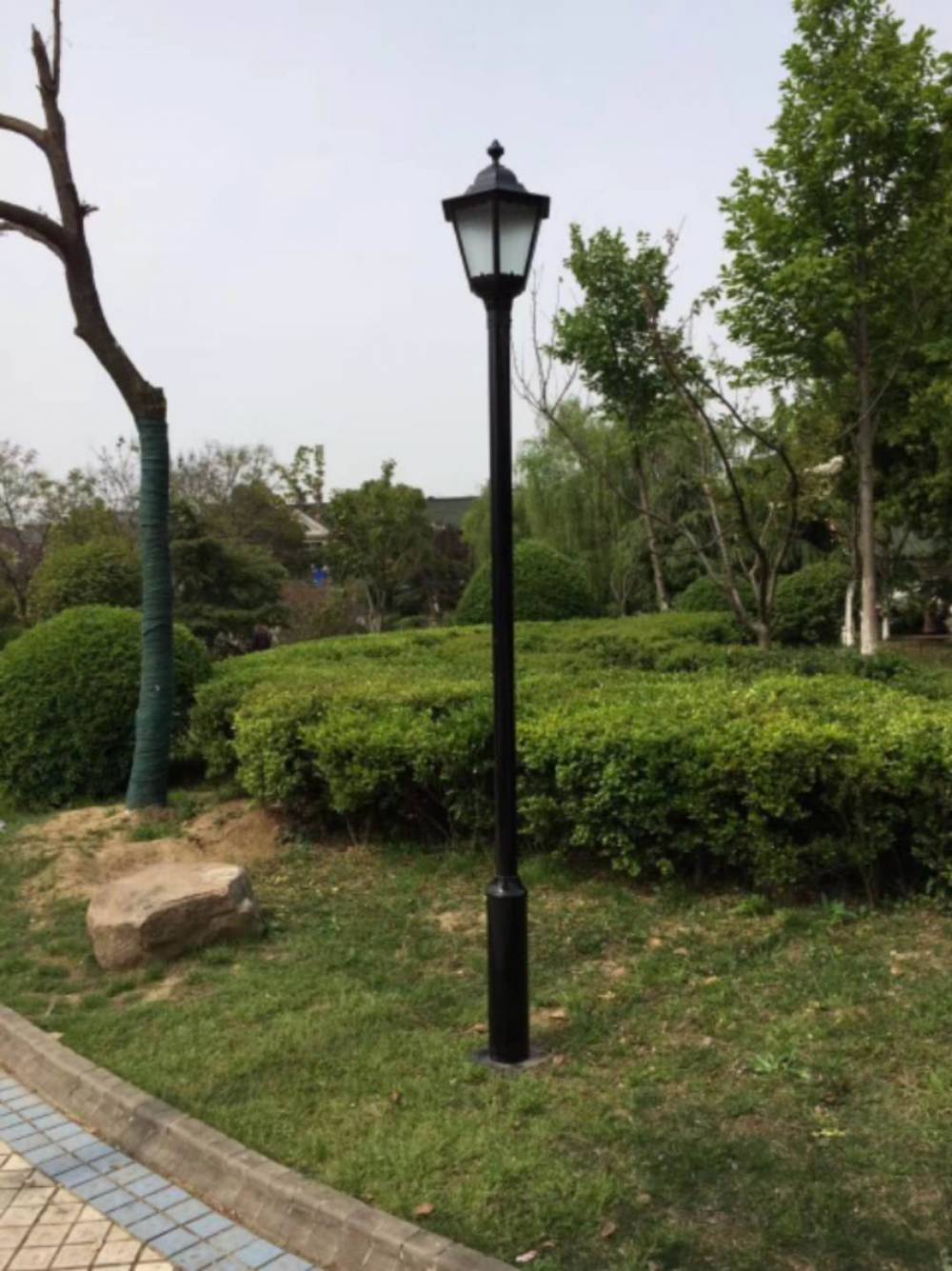 小区灯杆照明供应广西贵港双火投光灯价格