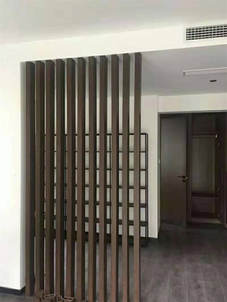 万源防火板100x100生态木方木假梁隔断木方室内装饰材料