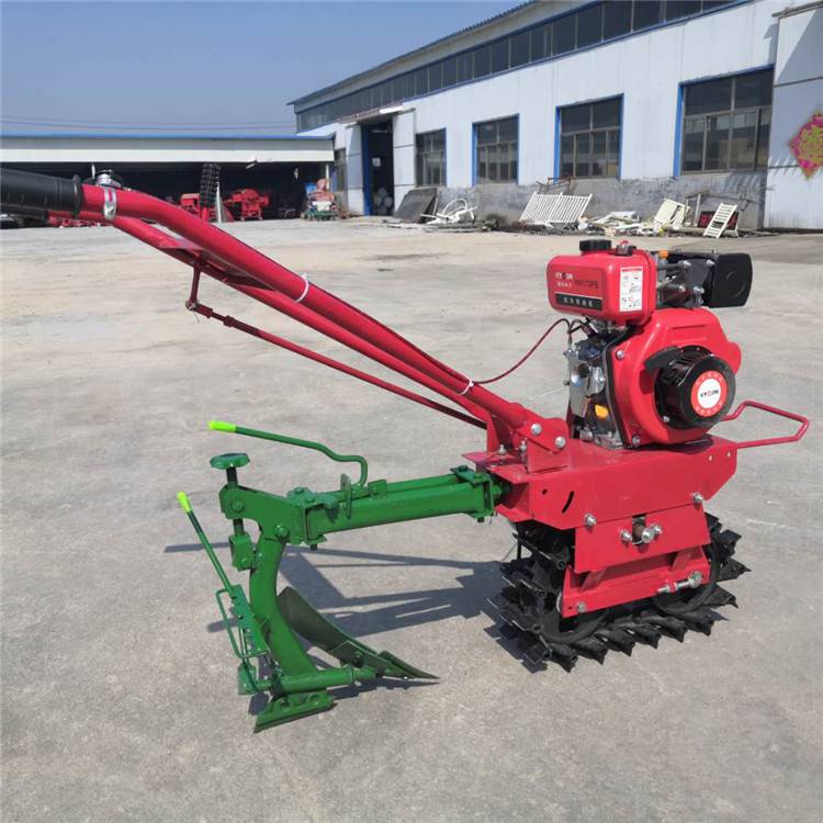 173柴油犁地机链轨式独轮耕地机梯田用小型耘地机