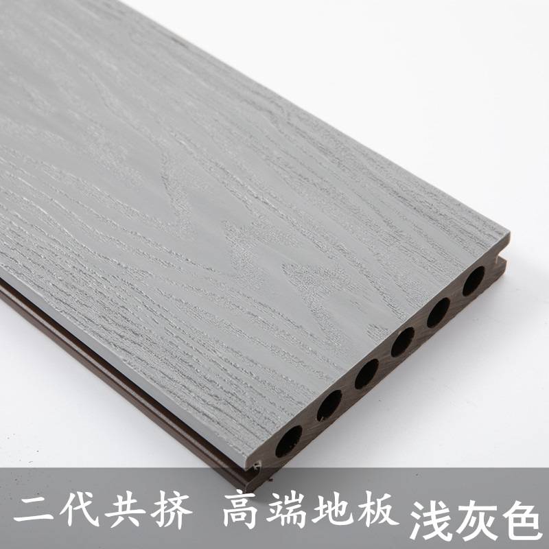 成都共挤地板规格银灰色实心25mm厚防滑不开裂