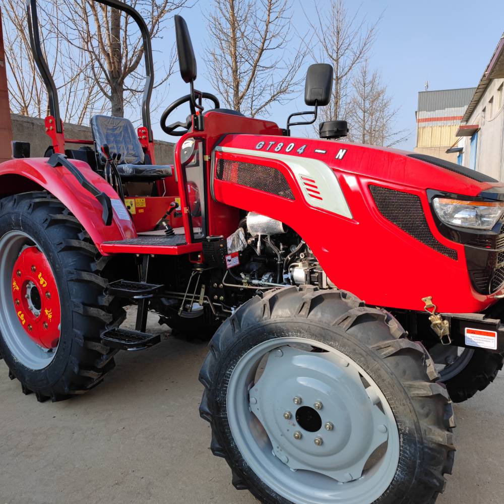 东方红动力1504四轮耕田机四轮耕地旋田机东方红704大棚王拖拉机