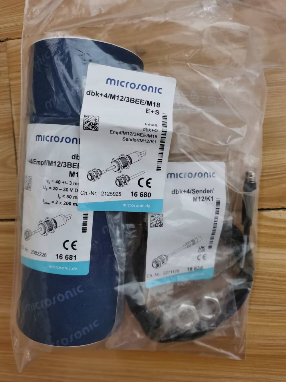 ¹MICROSONIC,mic+25/DD/TC