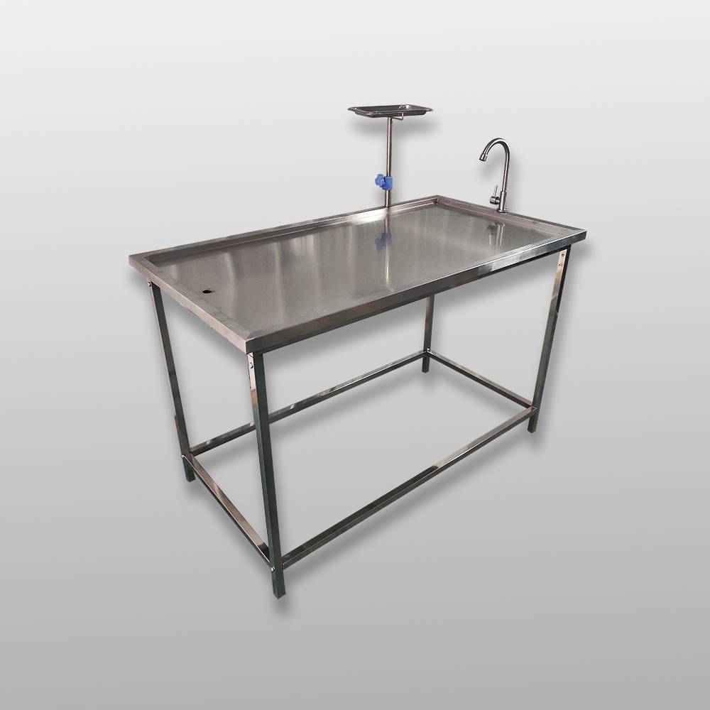 大动物解剖台可拆卸不锈钢解剖台大动物手术台