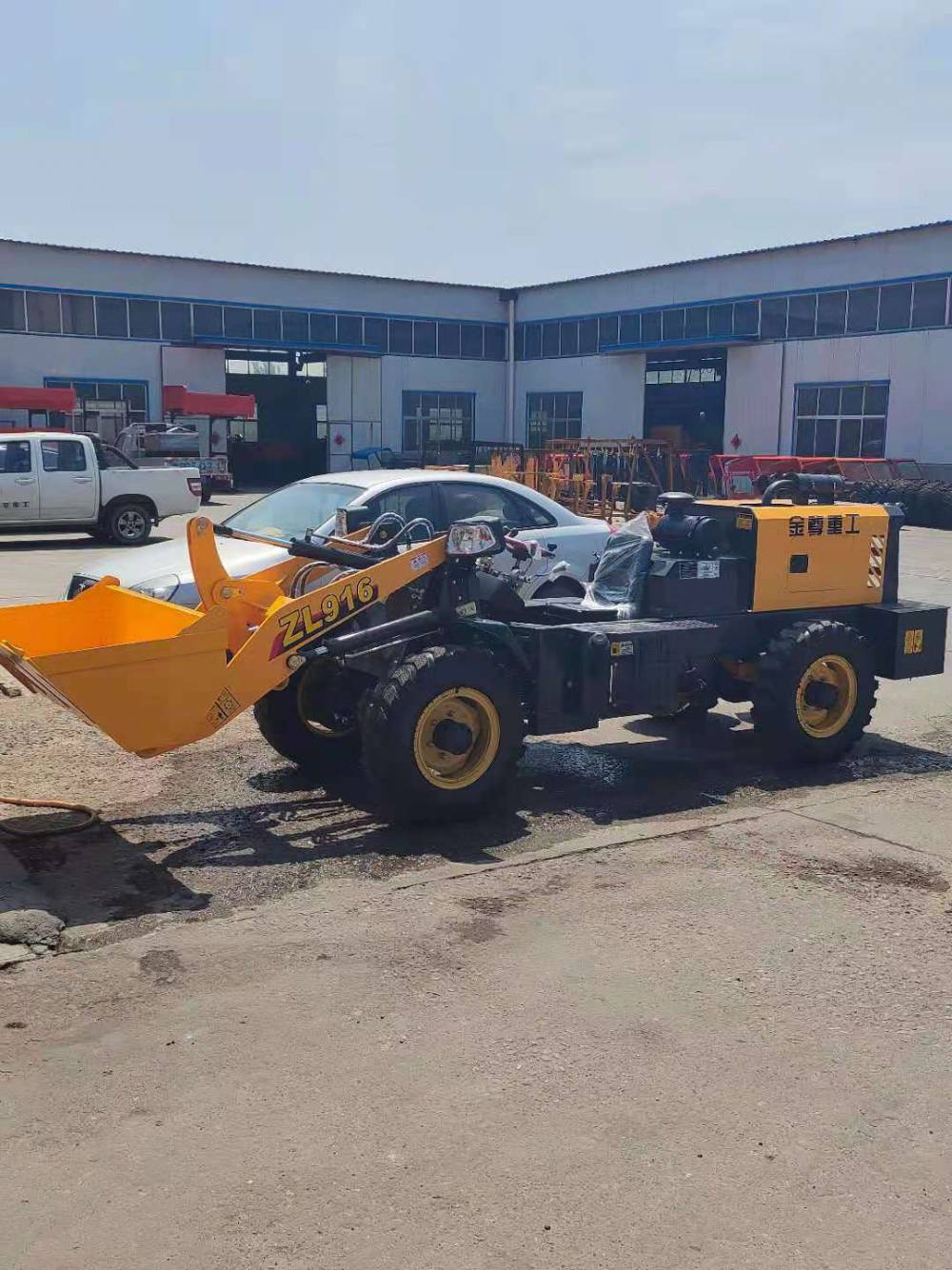 金盛井下矿用装卸车08型小型装载车果园抓木机