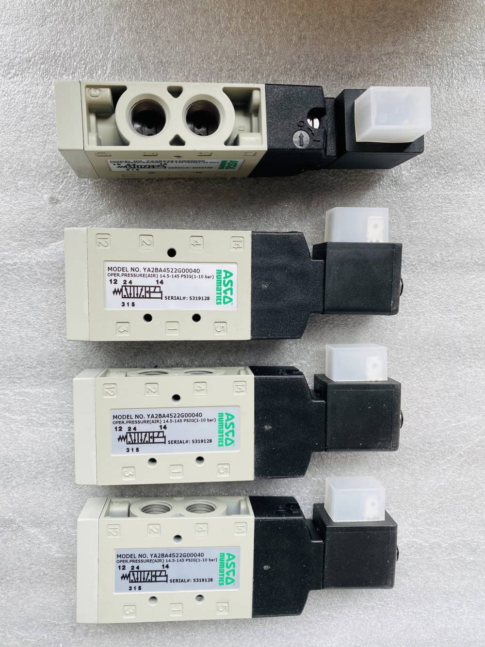 senma美国进口asco两位五通电磁阀ya2ba4522g00040河南郑州进口电磁阀