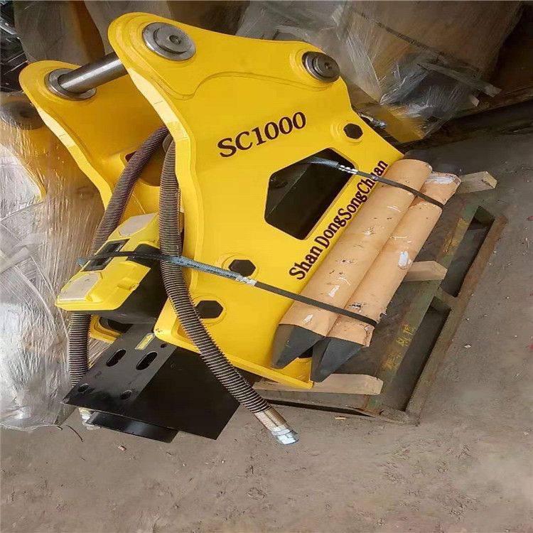 矿大煤矿用140小型小型液压矿井铲车安装破碎锤