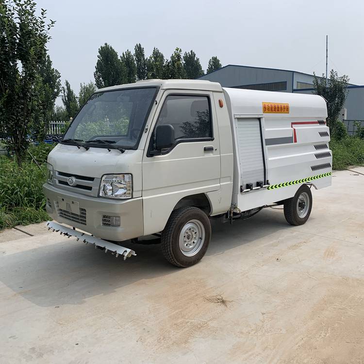 小型三轮高压冲洗车工作视频新能源多功能高压清洗车厂家