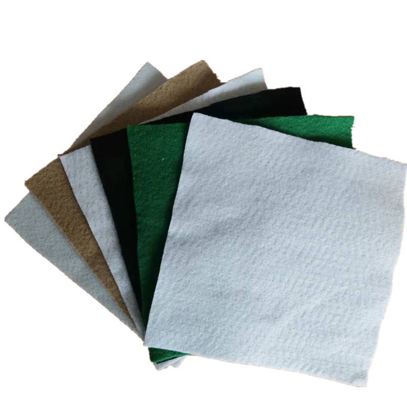 润业300g聚酯长丝土工布pet断裂强度15kn透水反滤加筋材料