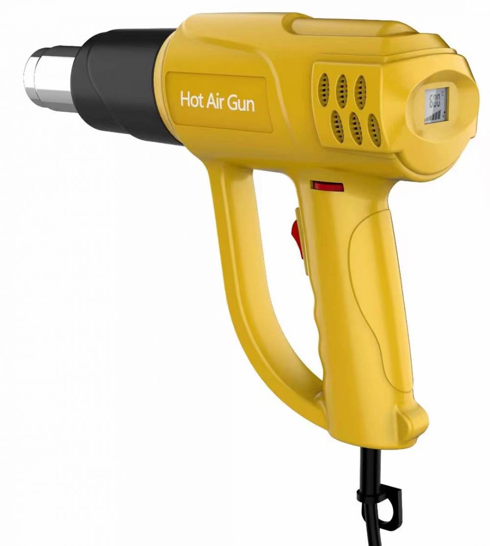 qili其力无极调温后数显qr986a烤枪600摄氏度手持热风枪图片