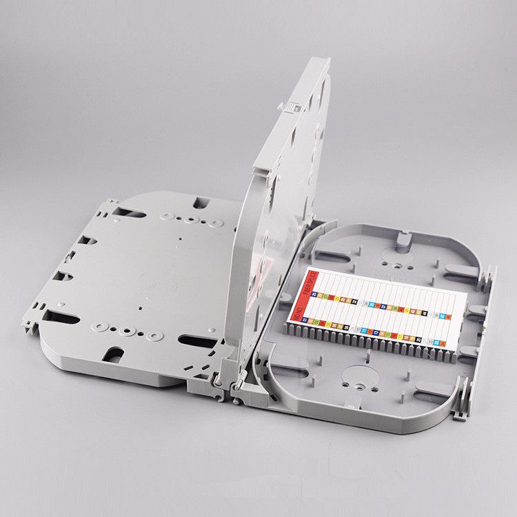 【韩款48芯光纤熔纤盘带透明盖48芯光纤直熔盘】图片