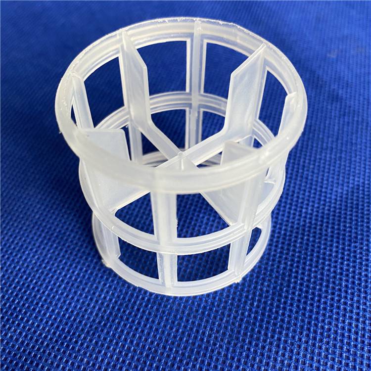 高效pp鲍尔环填料供应塑料鲍尔环填料采用全新原材料制成气液分离效果