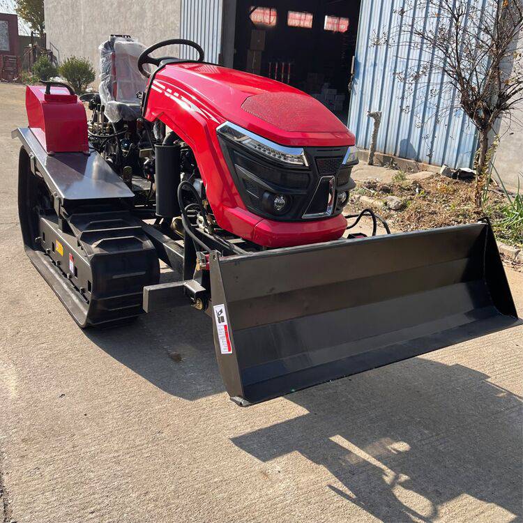 低矮型50马力四轮子农场牧场耕种拖拉机大后桥前后加配重