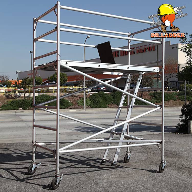 铝合金盘扣脚手架浙江装修施工平台架子